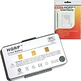 HQRP 01070800001 2 Lithium-Ion / Li-Ion Battery for Garmin GPSMAP 378 GPS Replacement plus HQRP Universal Screen Protector