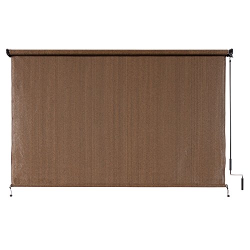 Coolaroo Sun Shade Exterior Cordless Roller Window Blinds Porch Drape