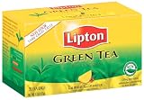 Lipton Green Tea, Lemon Ginseng, Tea Bags, 20-Count Boxes (Pack of 12)