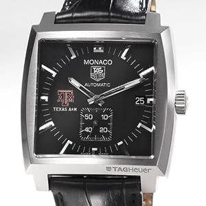 Texas A&M University TAG Heuer Watch - Men's Monaco at M.LaHart