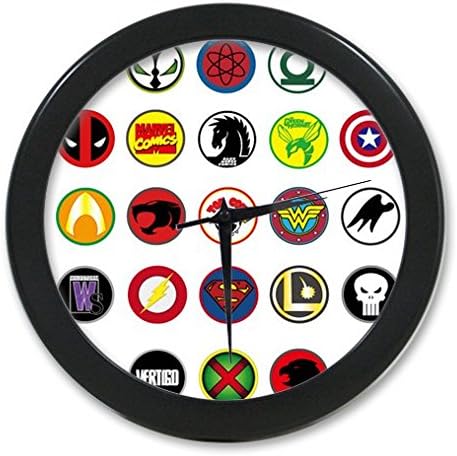 Personalized Custom America DC Comics photos 9.65" elegant wall clock will be unique and unforgettable By MAN TO MAN Wall Clock!