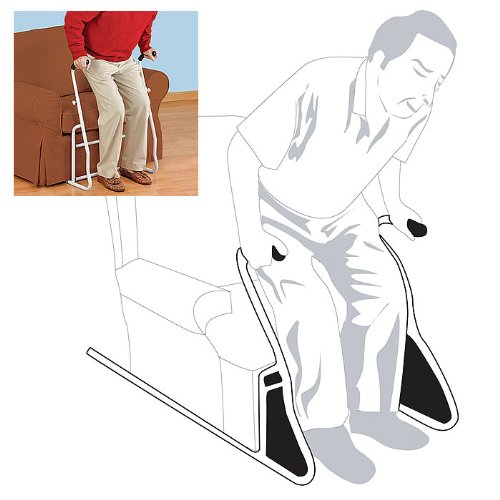 North American Healthcare JB5489 Ez Up Chair Riserwhite