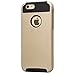 iPhone 6s Case,BAROX iPhone 6 Case Slim Impact Resistant TPU Shock-Absorbing Protective Cover for Apple iPhone 6/6s 4.7 inch(Gold Black)