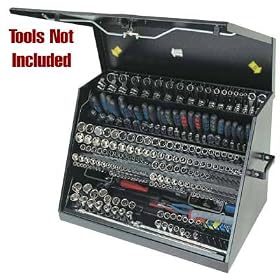 Montezuma Open Top Tool Box - 19in. x 30in. x 20 1 8in. Size, Red by Montezuma