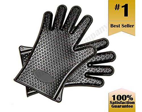 Premier Kitchen ~ Silicone Oven Cooking Mitts, Heat Resistant Gloves, Kitchen Baking Mitt, One Size, Black
Premier Kitchen ~ Silicone Oven Cooking Mitts, Heat Resistant Gloves, Kitchen Baking Mitt, One Size, Black