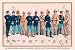 Art Poster, Uniforms (4 Cavalry, 2 Engineers, 1 Hospital, 2 Staff, 2 Signal Corps), 1899 - 27.5 x 18.75