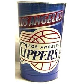 Click here to buy Los Angeles Clippers 15in. Waste Basket by FansEdge.