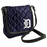 MLB Detroit Tigers Quilted Purse, Navy