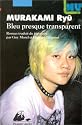Bleu presque transparent