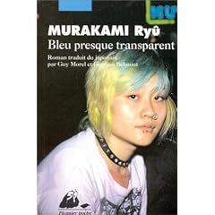 Bleu presque transparent