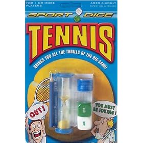 Sports Dice - Tennis