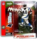 Stephen Davis #48 Carolina Panthers White Uniform McFarlane NFL Series 6 Chas...