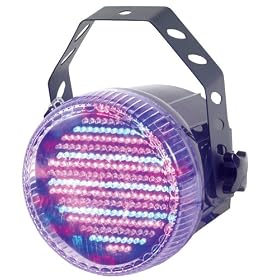 American DJ dmx led strobe , sound active, built in programs, rgb color mixing