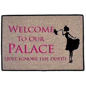 Welcome To Our Palace Decorative Mat