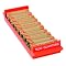 MMF Industries Porta-Count System Rolled Coin Plastic Storage Tray, Orange (212082516)