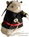 Black Singing and Dancing Kung Fu Karate Hamster