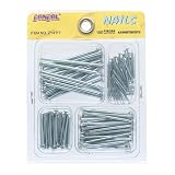 Grizzly H0578 Nail Assortment - Brass 150 pc.