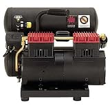 Thomas Compressors T-2820ST 13.5 Amp 2 Horsepower 4 Gallon Oil-Free Twin Hot Dog Compressor
