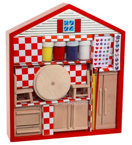 Childrens Toyshop  Toys : Make Your Own Dollhouse Furniture - Kitchen