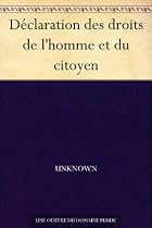 Déclaration des droits de l'homme et du citoyen
