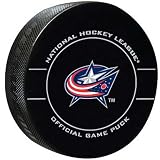 NHL Columbus Blue Jackets Official Game Puck