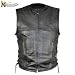 Xelement Mens Advanced Collarless Design Motorcycle Vest