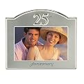 25th Anniversary Silvertone Frame - 4x6"