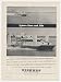 1962 British United Airways Vickers VA-3 Hovercraft Print Ad