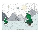 The First Snow Scenic Giclee Poster Print by Karolina A Borkowski, 20x16