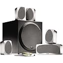 Polk Audio RM6005 5-piece home theater speaker package Black