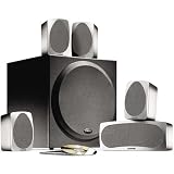 Polk Audio RM6005 5-piece home theater speaker package Black