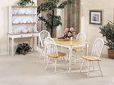 Farmhouse Style 5 Piece Kitchen Dinette Set SHIPS FOR ONLY $4.95!