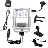 Car / Auto Multi Adapter Mount Holder GPS Navigation Kit for the Sony Clie SJ22 with built in charger - Gomadic Brand