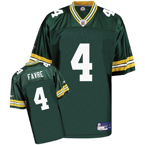 Brett Favre EQT Jersey - Green Bay Packers Jerseys (Green) M