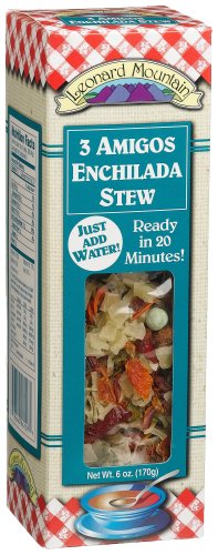 Leonard Mountain 3 Amigos Enchilada Stew, 6-Ounce. Boxes (Pack of 4) by Leonard Mountain