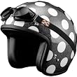 SparX Polka Adult Pearl Harley Cruiser Motorcycle Helmet