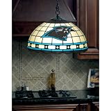 Memory Company Carolina Panthers Tiffany Ceiling Lamp