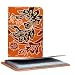 Fair Trade Cruelty Free Leather Passport Cover - Orange