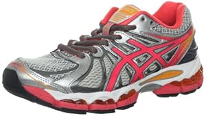 ASICS Women's GEL-Nimbus 15 Running Shoe,Lightning/Hot Punch/Marigold,8 M US