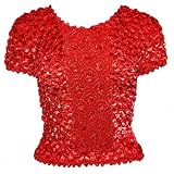 Short Sleeve Coin Fishscale Magic Popcorn Shirt