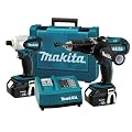 Makita LXT202 18V LXT Lithium-Ion Combi 2 Piece Kit (LXT-202)
