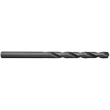 Precision Twist 500 6 High Speed Steel Extension Drill Bit, Black Oxide Finish, Round Shank, Spiral Flute, 135 Degree Point Angle