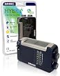 Duronic Hybrid Radio - Wind-Up, Solar & Rechargeable AM\FM Radio with USB charger cable