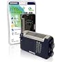 Duronic Hybrid Radio - Wind-Up, Solar & Rechargeable AM\FM Radio with USB charger cable