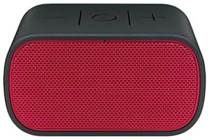 Logitech UE 984-000295 Mobile Boombox Bluetooth Speaker and Speakerphone (Red Grill/Black)