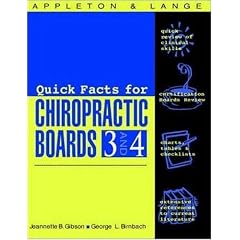 Appleton & Lange's Review for the Chiropractic Boards 3-4: Pt. 3 & 4 (Appleton & Lange Review Book)