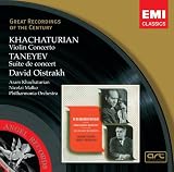 enlarged image: Khachaturian: Violin Concerto/Taneyev: Suite de Concert - David Oistrakh, Aram Khachaturian, Philharmonia Orchestra