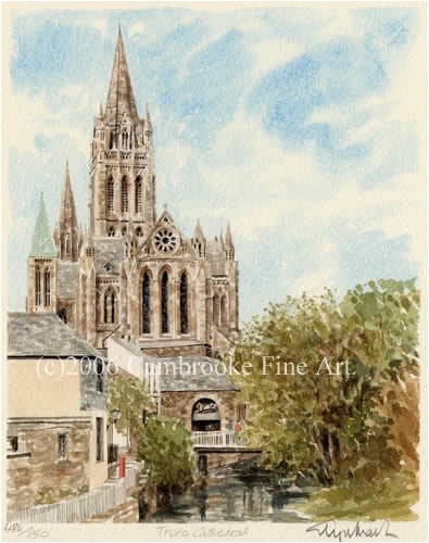 Portrait of Britain, Truro Cathedral, Cornwall, Framed
