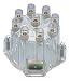Automotive : Mr. Gasket 1260 Transparent Distributor Cap