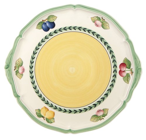 Villeroy & Boch French Garden Fleurence Eared Cake Plate